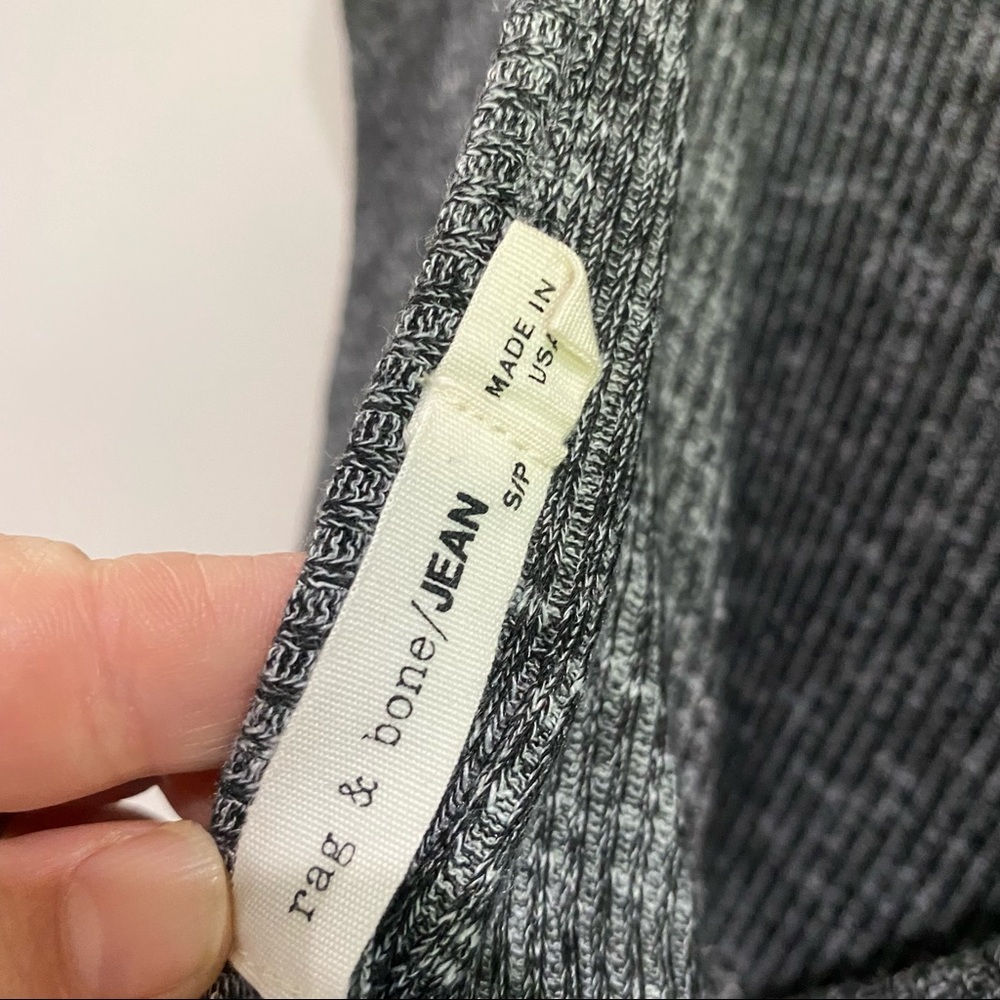 Rag & Bone Ribbed Cross Back Tee - image 3